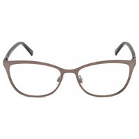 Swarovski Women's Eyeglasses - Matte Dark Ruthenium Black Cat-Eye Frame | SK5232 013 ,