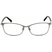 Swarovski Women's Eyeglasses - Matte Light Ruthenium Rectangular Frame | SK5187 015 ,