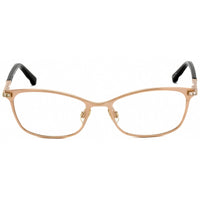 Swarovski Women's Eyeglasses - Matte Rose Gold Rectangular Metal Frame | SK5187 029 ,