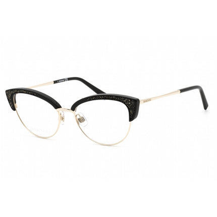 Swarovski Women's Eyeglasses - Pale Gold Cat Eye Plastic Full-Rim Frame | SK5363 032 ,
