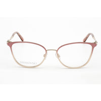 Swarovski Women's Eyeglasses - Pink Cat Eye Metal Full-Rim Frame | SK5368 074 ,