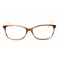 Swarovski Women's Eyeglasses - Rectangular Light Brown/Gold Plastic Frame | SK5285 047 ,