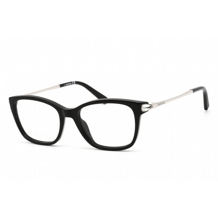 Swarovski Women's Eyeglasses - Shiny Black Cat Eye Plastic Full-Rim Frame | SK5350 001 ,