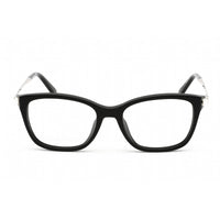 Swarovski Women's Eyeglasses - Shiny Black Cat Eye Plastic Full-Rim Frame | SK5350 001 ,