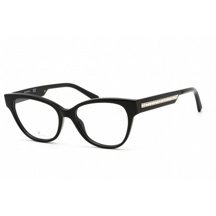 Swarovski Women's Eyeglasses - Shiny Black Cat Eye Plastic Full-Rim Frame | SK5392 001 ,