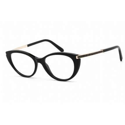 Swarovski Women's Eyeglasses - Shiny Black Cat Eye Plastic Full-Rim Frame | SK5413 001 ,