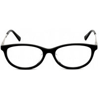 Swarovski Women's Eyeglasses - Shiny Black Oval Plastic Full-Rim Frame | SK5294-D 001 ,