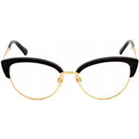 Swarovski Women's Eyeglasses - Shiny Dark Brown Cat Eye Plastic Frame | SK5363 048 ,