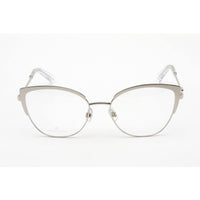 Swarovski Women's Eyeglasses - Shiny Palladium Butterfly Metal Frame | SK5402 016 ,
