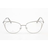 Swarovski Women's Eyeglasses - Shiny Palladium Cat Eye Full-Rim Frame | SK5260 016 ,