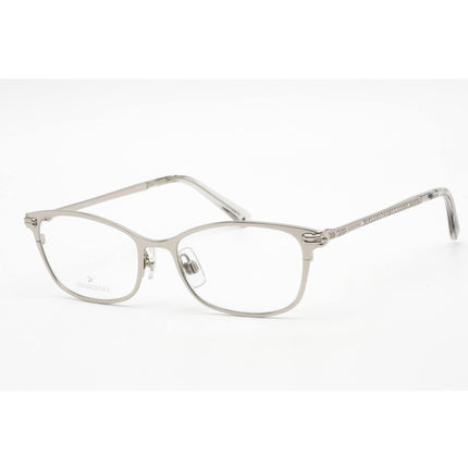 Swarovski Women's Eyeglasses - Shiny Palladium Cat Eye Full-Rim Frame | SK5318 016 ,