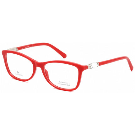 Swarovski Women's Eyeglasses - Shiny Red Cat Eye Plastic Full-Rim Frame | SK5336 066 ,