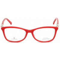Swarovski Women's Eyeglasses - Shiny Red Cat Eye Plastic Full-Rim Frame | SK5336 066 ,