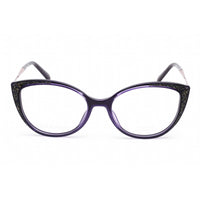 Swarovski Women's Eyeglasses - Shiny Violet Cat Eye Plastic/Metal Frame | SK5362 081 ,