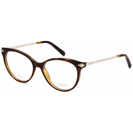 Swarovski Women's Eyeglasses - Tortoise Cat Eye Plastic Full-Rim Frame | SK5312 052 ,