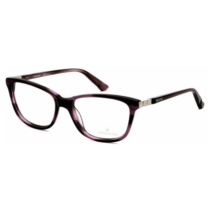 Swarovski Women's Eyeglasses - Violet/Other Full-Rim Plastic Frame | SK5185 083 ,