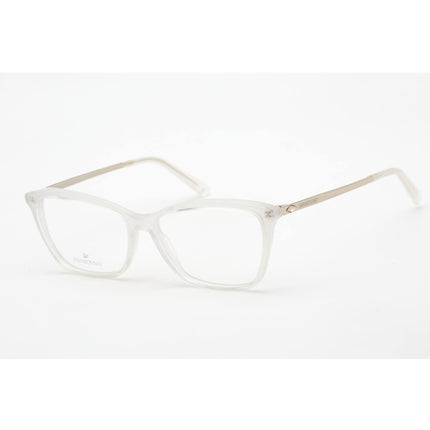 Swarovski Women's Eyeglasses - White/Other Cat Eye Plastic Full-Rim Frame | SK5314 024 ,