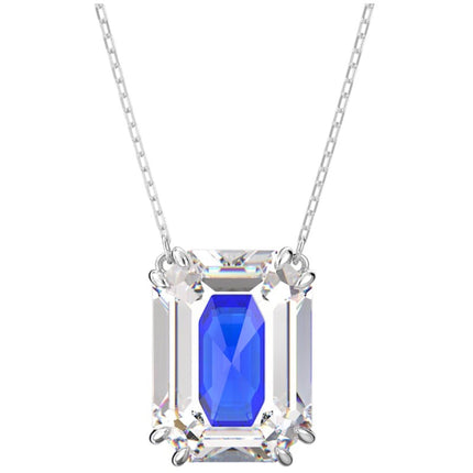 Swarovski Women's Necklace - Chroma Rhodium Plated Chain Octagon Cut Crystal | 5600625 ,