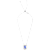 Swarovski Women's Necklace - Chroma Rhodium Plated Chain Octagon Cut Crystal | 5600625 ,