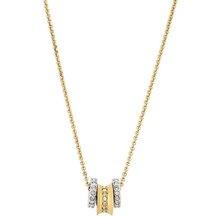 Swarovski Women's Necklace - Corah Yellow Gold and Rhodium-Plated Crystal | 5111960 ,