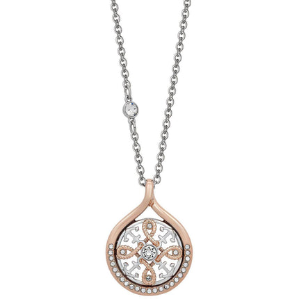 Swarovski Women's Necklace - Humanist Two Tone Anchor Pendant | 5431847 ,