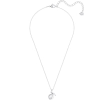 Swarovski Women's Necklace - Leonore Rhodium Plated Pendant | 5479973 ,