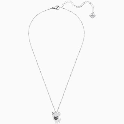 Swarovski Women's Necklace - Little Dog Pendant Rhodium Plated | 5374446 ,