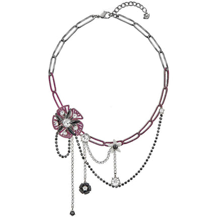 Swarovski Women's Necklace - Magician Multi Colored Rhodium Plated | 5411007 ,