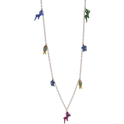 Swarovski Women's Necklace - Mustique Sea Life Gold Tone Plated and Crystal | 5546233 ,