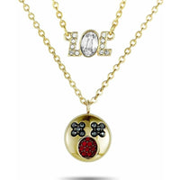 Swarovski Women's Necklace Set - Humorist Gold-Plated Crystal Pendant | 5351571 ,