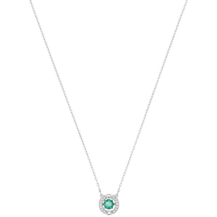 Swarovski Women's Necklace - Sparkling Dance Round Shape Pendant | 5496308 ,