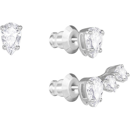 Swarovski Women's Pear Pierced Earring Set - Attract, 3 Piece | 5274076 ,