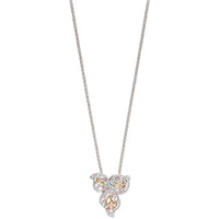 Swarovski Women's Pendant Necklace - Graceful Bloom Palladium Plated | 5455660 ,