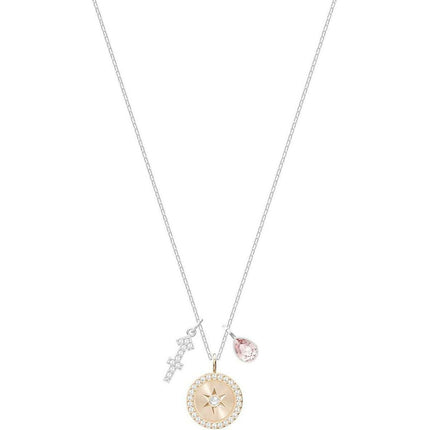 Swarovski Women's Pendant Necklace - Zodiac Sagittarius Rhodium Plated | 5349221 ,