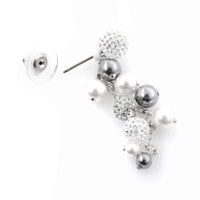 Swarovski Women's Pierced Earrings - Lady Jane Rhodium Plated | 5368697 ,