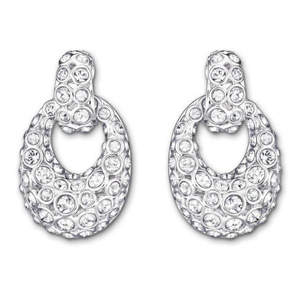 Swarovski Women's Pierced Earrings - Rarely Silver Rhodium Plated | 5005866 ,
