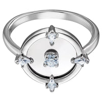 Swarovski Women's Ring - North White Rhodium Plated, Size 60 | 5552879 ,