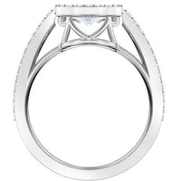 Swarovski Women's Ring - Sparkling Dance Rhodium Plated White Crystal Pave | 5465280 ,