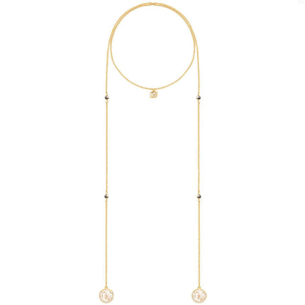 Swarovski Women's Scarf Necklace - Except Gold Plated Crystal | 5290594 ,
