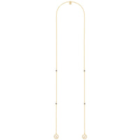 Swarovski Women's Scarf Necklace - Except Gold Plated Crystal | 5290594 ,