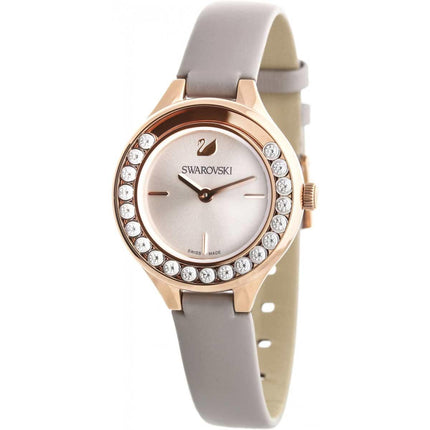 Swarovski Women's Strap Watch - Lovely Crystals Mini Grey Leather | 5261481 ,