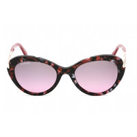 Swarovski Women's Sunglasses - Colored Havana Plastic Butterfly Frame | SK0327 55T ,