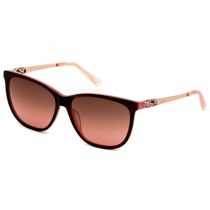 Swarovski Women's Sunglasses - Dark Brown Frame Brown Gradient Lens | SK0225 50F ,