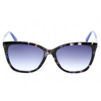 Swarovski Women's Sunglasses - Full Rim Colored Havana Plastic Cat Eye | SK0310 55W ,