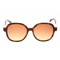 Swarovski Women's Sunglasses - Full Rim Dark Havana Plastic Round Frame | SK0365 52F ,