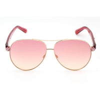 Swarovski Women's Sunglasses - Gradient Bordeaux Lens Aviator Frame | SK0392 28T ,