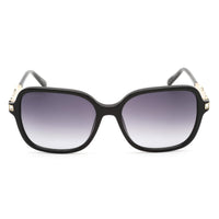 Swarovski Women's Sunglasses - Gradient Grey Lens Square Plastic Frame | SK0265 01B ,