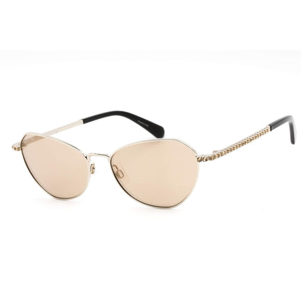 Swarovski Women's Sunglasses - Gradient Roviex Lens Gold Cat Eye Frame | SK0386 32K ,