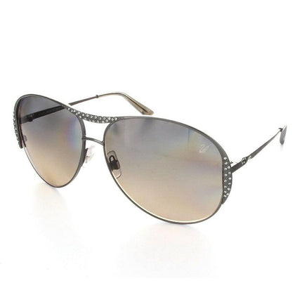 Swarovski Women's Sunglasses - Gunmetal Frame Gradient Lens | SK0039-6209B ,