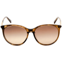 Swarovski Women's Sunglasses - Light Brown Round Frame Fixed Node Pads | SK0293-H 47F ,